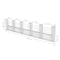 vidaXL - Gabion - mand - U-vormig - 570x20x100 - cm - staal