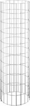 vidaXL - Gabion - paal - rond - Ø30x100 - cm - gegalvaniseerd - staal