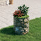vidaXL - Gabion - paal - rond - Ø30x100 - cm - gegalvaniseerd - staal