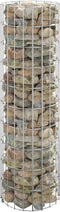 vidaXL - Gabion - paal - rond - Ø30x100 - cm - gegalvaniseerd - staal