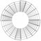 vidaXL - Gabion - paal - rond - Ø30x100 - cm - gegalvaniseerd - staal