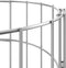 vidaXL - Gabion - paal - rond - Ø30x150 - cm - gegalvaniseerd - staal