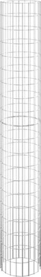 vidaXL - Gabion - paal - rond - Ø30x200 - cm - gegalvaniseerd - staal