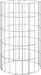 vidaXL - Gabion - paal - rond - Ø50x50 - cm - gegalvaniseerd - staal
