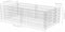 vidaXL - Gabion - plantenbak - 180x90x50 - cm - gegalvaniseerd - staal