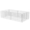 vidaXL - Gabion - plantenbak - 180x90x50 - cm - gegalvaniseerd - staal