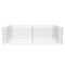 vidaXL - Gabion - plantenbak - 180x90x50 - cm - gegalvaniseerd - staal
