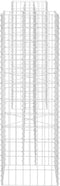 vidaXL - Gabion - plantenbak - H-vormig - 260x40x120 - cm - staaldraad
