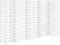 vidaXL - Gabion - plantenbak - H-vormig - 260x40x150 - cm - staaldraad
