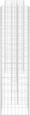 vidaXL - Gabion - plantenbak - H-vormig - 260x40x150 - cm - staaldraad