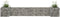 vidaXL - Gabion - plantenbak - H-vormig - 260x40x40 - cm - staaldraad