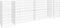 vidaXL - Gabion - plantenbak - H-vormig - 260x40x80 - cm - staaldraad