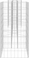 vidaXL - Gabion - plantenbak - H-vormig - 260x40x80 - cm - staaldraad