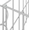 vidaXL - Gabion - plantenbak - verhoogd - 1000x100x20 - cm - gegalvaniseerd - staal