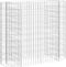 vidaXL - Gabion - plantenbak - verhoogd - 120x50x100 - cm - gegalvaniseerd - ijzer
