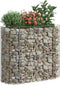 vidaXL - Gabion - plantenbak - verhoogd - 120x50x100 - cm - gegalvaniseerd - ijzer