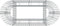 vidaXL - Gabion - plantenbak - verhoogd - 120x50x100 - cm - gegalvaniseerd - ijzer
