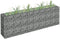 vidaXL - Gabion - plantenbak - verhoogd - 180x30x60 - cm - gegalvaniseerd - staal