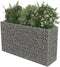 vidaXL - Gabion - plantenbak - verhoogd - 180x50x100 - cm - gegalvaniseerd - staal