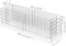 vidaXL - Gabion - plantenbak - verhoogd - 180x50x50 - cm - gegalvaniseerd - staal