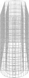 vidaXL - Gabion - plantenbak - verhoogd - 190x50x100 - cm - gegalvaniseerd - ijzer