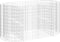 vidaXL - Gabion - plantenbak - verhoogd - 200x100x100 - cm - gegalvaniseerd - ijzer