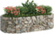 vidaXL - Gabion - plantenbak - verhoogd - 200x100x50 - cm - gegalvaniseerd - ijzer