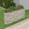 vidaXL - Gabion - plantenbak - verhoogd - 260x50x100 - cm - gegalvaniseerd - ijzer