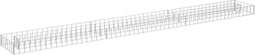 vidaXL - Gabion - plantenbak - verhoogd - 270x30x10 - cm - gegalvaniseerd - staal