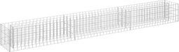 vidaXL - Gabion - plantenbak - verhoogd - 270x30x30 - cm - gegalvaniseerd - staal