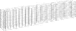 vidaXL - Gabion - plantenbak - verhoogd - 270x30x60 - cm - gegalvaniseerd - staal