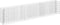 vidaXL - Gabion - plantenbak - verhoogd - 270x30x60 - cm - gegalvaniseerd - staal