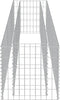vidaXL - Gabion - plantenbak - verhoogd - 270x50x50 - cm - gegalvaniseerd - staal