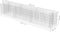 vidaXL - Gabion - plantenbak - verhoogd - 270x50x50 - cm - gegalvaniseerd - staal