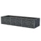 vidaXL - Gabion - plantenbak - verhoogd - 270x90x50 - cm - staal