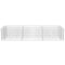 vidaXL - Gabion - plantenbak - verhoogd - 270x90x50 - cm - staal
