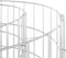 vidaXL - Gabion - plantenbak - verhoogd - 300x100x100 - cm - gegalvaniseerd - ijzer