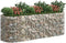 vidaXL - Gabion - plantenbak - verhoogd - 300x100x100 - cm - gegalvaniseerd - ijzer