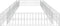 vidaXL - Gabion - plantenbak - verhoogd - 300x100x20 - cm - gegalvaniseerd - staal