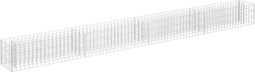 vidaXL - Gabion - plantenbak - verhoogd - 360x30x30 - cm - gegalvaniseerd - staal
