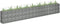 vidaXL - Gabion - plantenbak - verhoogd - 360x30x60 - cm - gegalvaniseerd - staal