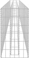 vidaXL - Gabion - plantenbak - verhoogd - 360x30x60 - cm - gegalvaniseerd - staal