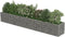 vidaXL - Gabion - plantenbak - verhoogd - 360x50x50 - cm - gegalvaniseerd - staal
