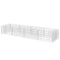 vidaXL - Gabion - plantenbak - verhoogd - 360x90x50 - cm - staal