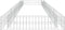 vidaXL - Gabion - plantenbak - verhoogd - 400x100x20 - cm - gegalvaniseerd - staal