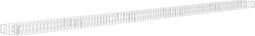 vidaXL - Gabion - plantenbak - verhoogd - 450x30x10 - cm - gegalvaniseerd - staal