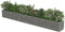 vidaXL - Gabion - plantenbak - verhoogd - 450x50x50 - cm - gegalvaniseerd - staal