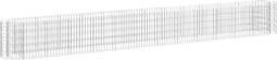 vidaXL - Gabion - plantenbak - verhoogd - 470x50x50 - cm - gegalvaniseerd - ijzer