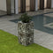 vidaXL - Gabion - plantenbak - verhoogd - 50x50x100 - cm - staal