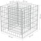 vidaXL - Gabion - plantenbak - verhoogd - 50x50x50 - cm - gegalvaniseerd - staal